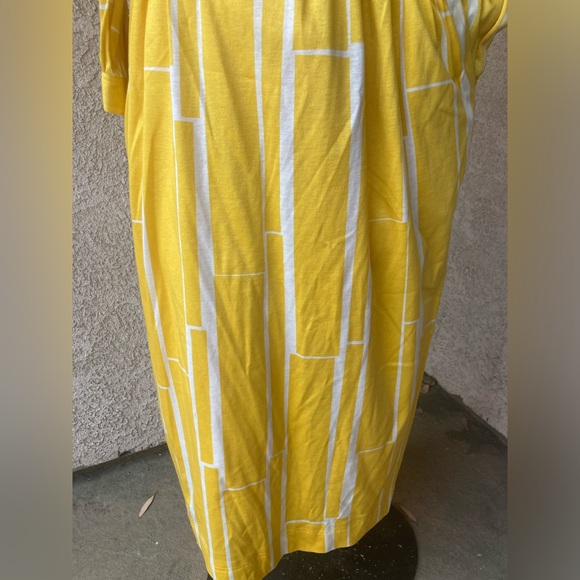 Vintage Jaeger London Yellow Skirt Blouse Set W/Pockets - Picture 3 of 15